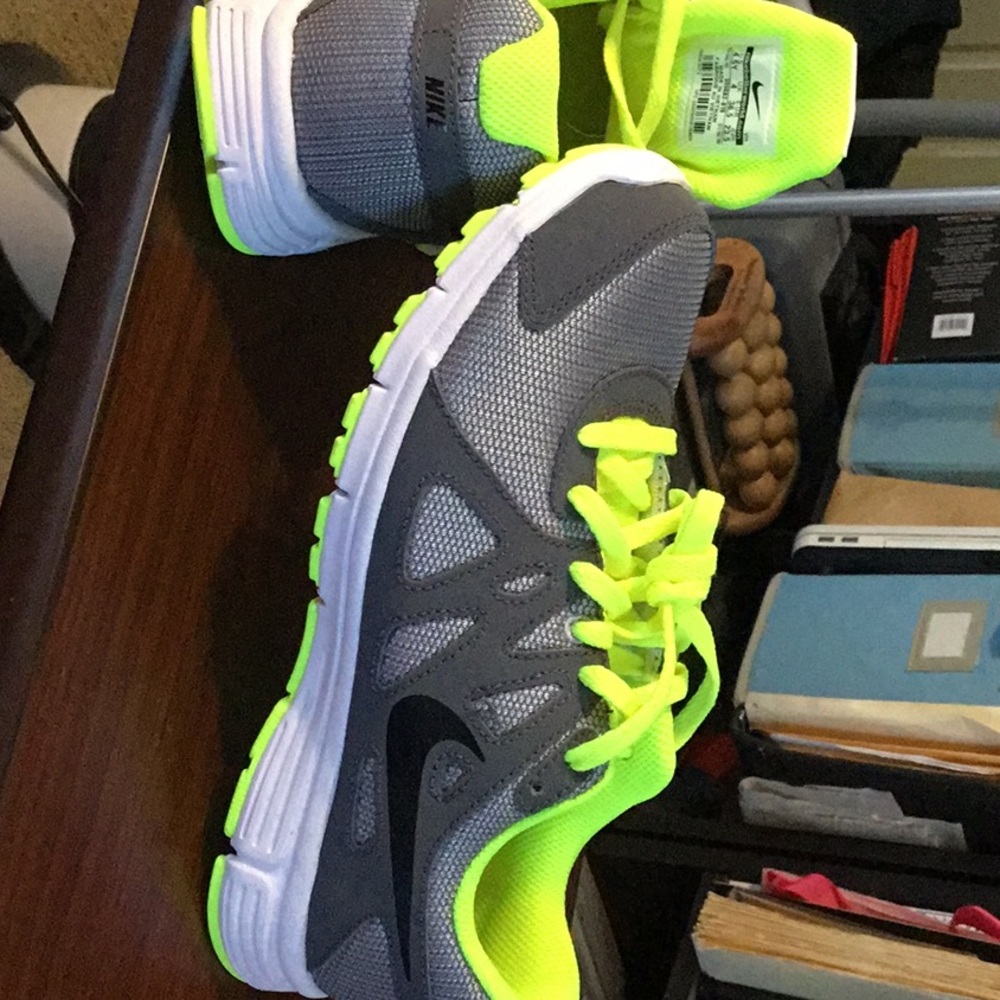 Nike Revolution 2- US Youth 4 1/2 boys size (label shown).